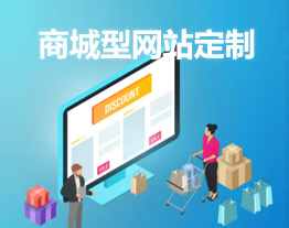 自貢的套餐-購物商城型網站定制