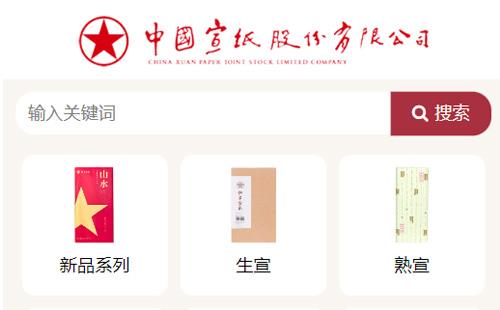 黑羽網絡案例紅星宣紙